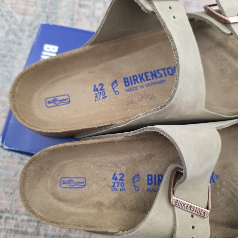 Birkenstock Arizona Tobacco Brown 11 Women's NWT NEW - Picture 3 of 7